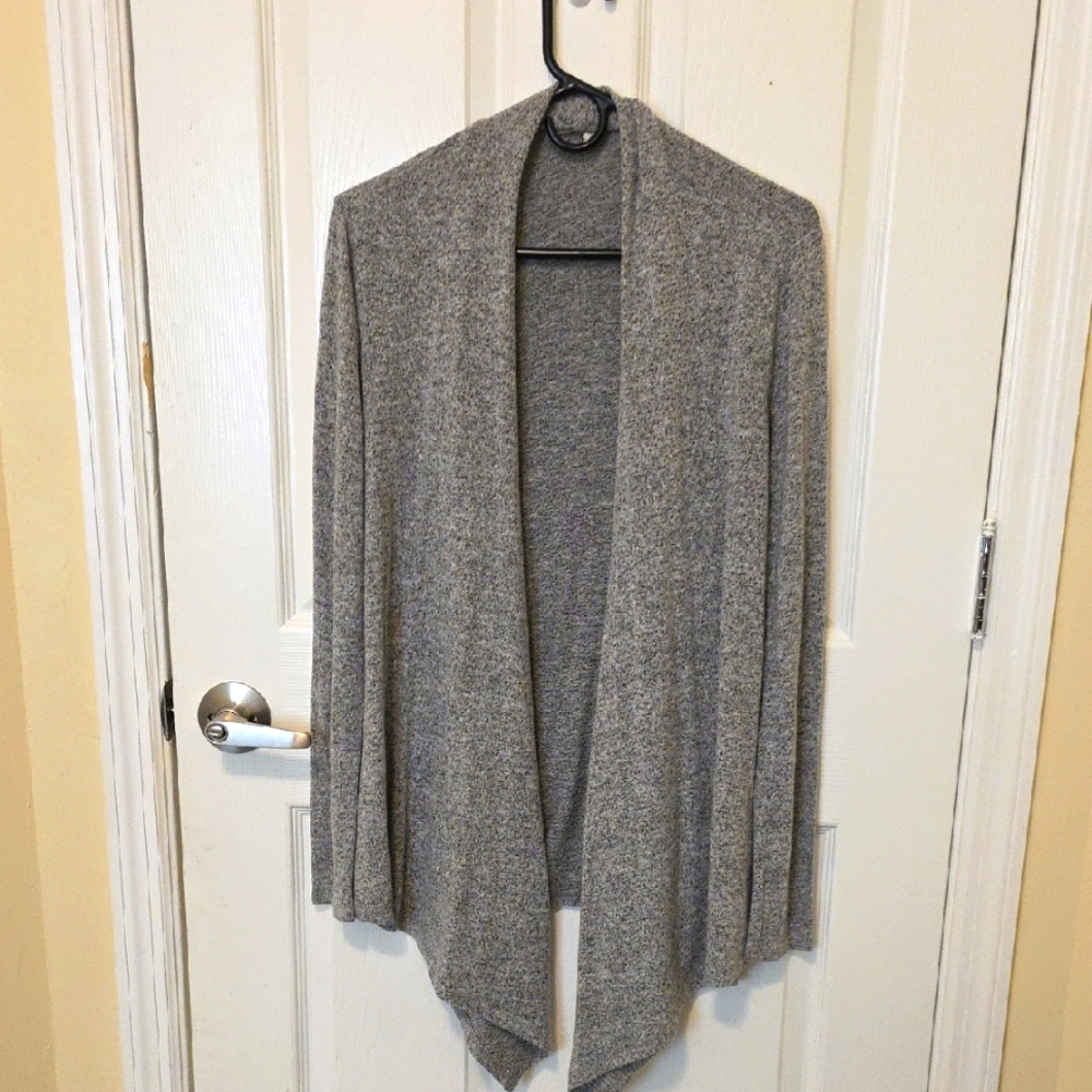 Sm Express Gray Women's Open Front Sweater